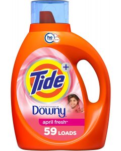 Tide with Downy Liquid Laundry Detergent Soap, Bundle of 2