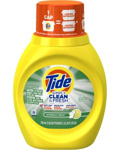 Tide Hec Simply Clean and Fresh Daybreak Liquid Laundry Detergent 25 Ounce, Bundle of 2