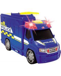 DICKIE TOYS Push and Play SOS Rescue Police Patrol Car, Bundle of 2