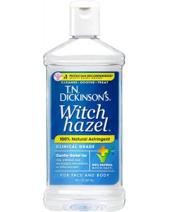T.N. Dickinson&#039;s Witch Hazel 100% Natural Astringent, Bundle of 4