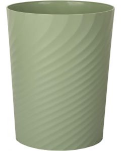 UUJOLY Plastic Small Bathroom Trash Can Wastebasket Garbage Can Plastic, Bundle of 2