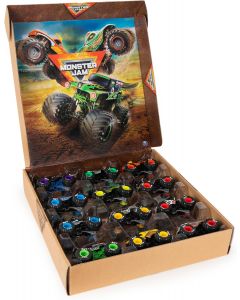 [Delivered by May 11, 2026] Monster Jam Official 12-Pack of 1:64 Scale Die-Cast Monster Trucks Pack of 1, 12-Pack
