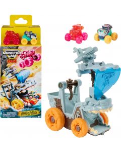 Monster Jam Mini Jams Megalodon Barnacle Blaster Monster Truck Playset, Bundle of 2