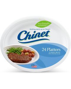 Chinet Premium 10-Inch Platters Pack of 4