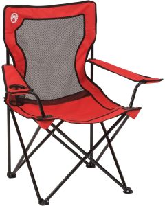 Coleman Broadband Mesh Quad Camping Chair with Carry Bag &amp;, Bundle of 2