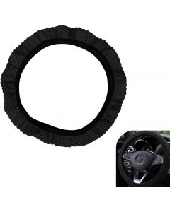Yidcidu Car Elastic Stretch Steering Wheel Cover, Bundle of 5