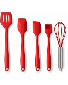 Generic 5-Piece Silicone Kitchen Utensil Set Silicone 5-Piece, Bundle of 3