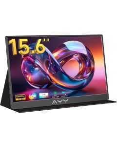 AYY 15.6 Inch Portable Monitor 1080P Portable 15.6 Inch