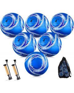 Realspring 6 Pcs Soccer Balls Bulk