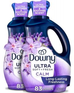 Downy Infusions CALM Liquid Fabric Softener Pack of 2, Bundle of 2