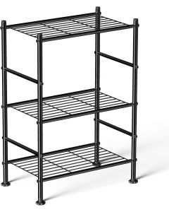 Abiglifty Storage Shelves Metal, Bundle of 2