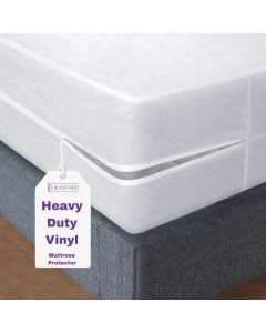 BLISSFORD Plastic Mattress Protector Zippered King Plastic Waterproof Heavy Duty
