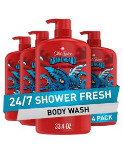 [Delivered by May 3, 2026] Old Spice Cleansing Body Wash for Men Pack of 4