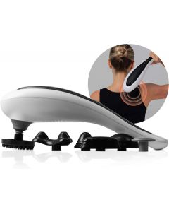 Sharper Image Cordless Deep-Tissue Neck and Back Massager with Swappable