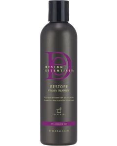 Design Essentials Restore Vitamin Treatment for Natural Dry Damaged Hair, Bundle of 4