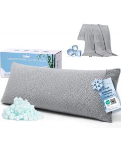 Rainmr Thick Memory Foam Body Pillow 54 inches, 20 x 54 inches