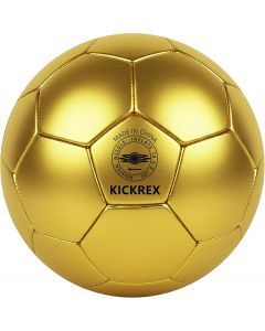 Linkidea Size 5 Gold Soccer Ball, Bundle of 2