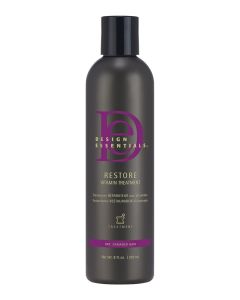 Design Essentials Restore Vitamin Treatment for Natural Dry Damaged Hair, Bundle of 2