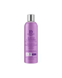 Design Essentials Agave &amp; Lavender Sulfate-Free Moisturizing Shampoo 12 oz, Bundle of 2