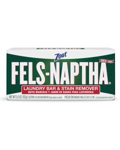 ZOUT Fels Naptha Dial Laundry Soap Bar 5.0 oz, Bundle of 4