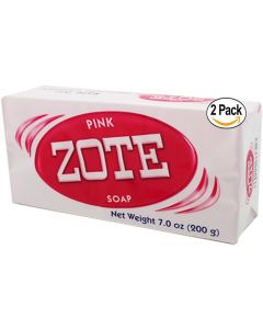 ZOTE Soap Pink 14 Ounce, Bundle of 3