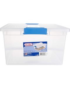 Sterilite Deep Clip Box Plastic 1-Pack