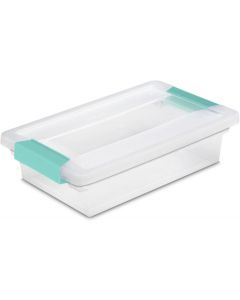 Sterilite Small Clip Box Plastic Pack of 6