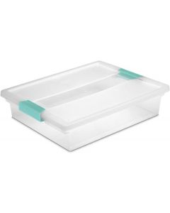 Sterilite Clip Box Plastic 1-Pack, Bundle of 2