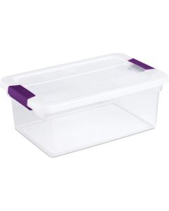 Sterilite 17531712 15-Quart ClearView Latch Box Storage Tote Containers (Pack Pack of 1, Bundle of 2