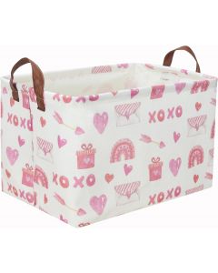 Sanjiaofen Rectangular Valentine&#039;s Day Basket, Bundle of 4