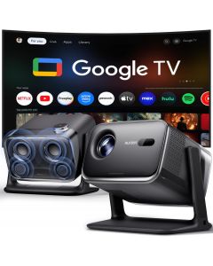 Aurzen BOOM mini Google TV Outdoor Smart Projector with