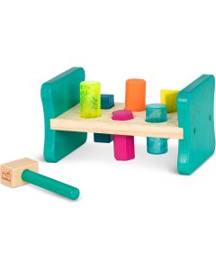 B. toys Wooden Shape Sorter Wood, Bundle of 2