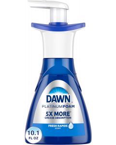 Dawn Ultra Platinum Foam Dishwashing Foam, Bundle of 5
