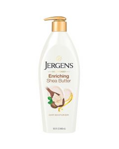 Jergens Shea Butter Body Lotion 16.8 oz, Bundle of 3