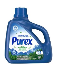 Purex Fresh Mountain Breeze Liquid Laundry Detergent, Bundle of 3