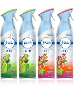 Febreze Air Freshener and Odor Eliminator Spray Pack of 4, 8.8oz