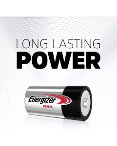 Energizer MAX C Batteries (2 Pack) 2 Pack, Bundle of 6