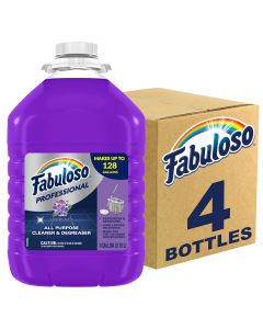 [Delivered by May 12, 2026] Fabuloso 128oz LAVENDER Pack of Pack of 4, 128oz