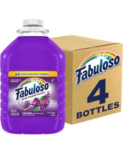 [Delivered by May 12, 2026] Fabuloso All Purpose Cleaner Pack of 4, 128oz