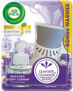 Air Wick Scented Oil Kit (Warmer 1ct, Bundle of 6