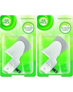 Air Wick Plug In Scented Oil Warmer Pack of 2, 1 Count, Bundle of 6