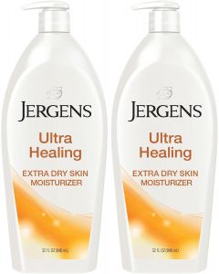 Jergens Ultra Healing Dry Skin Lotion Pack of 2, 32oz, Bundle of 2