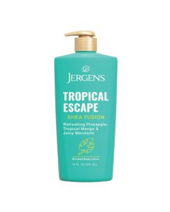 Jergens Shea Fusion Tropical Escape Body Lotion, Bundle of 3