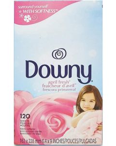 Downy Fabric Softener Dryer Sheets 120 Count, Bundle of 4