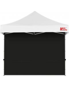 MASTERCANOPY 10x10 Pop Up Canopy Sidewall Only 1-Pack Black 1-Pack, 10x10, Bundle of 2