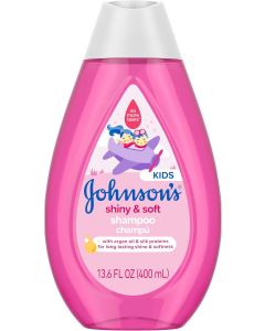 Johnson&#039;s Kids&#039; Shiny &amp; Soft Shampoo, Bundle of 4