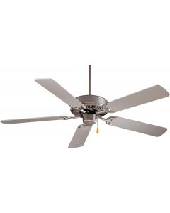 MINKA-AIRE F547-BS Contractor 52&quot; 5-Blade Ceiling Fan in