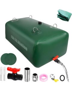 Budiwati 113L/29.8Gallon Water Storage Bladder Foldable Portable 113L, 29.8Gallon