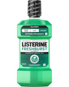 Listerine Freshburst Antiseptic Mouthwash 500 mL, Bundle of 4