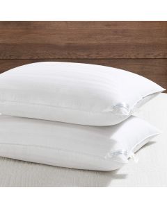 downluxe Down Alternative Pillows Queen Set of 2, 20 X 28